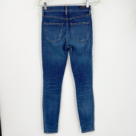 Citizens of Humanity COH Rocket High Rise Skinny Jeans 24 Cotton Stretch TAOS - Picture 5 of 7